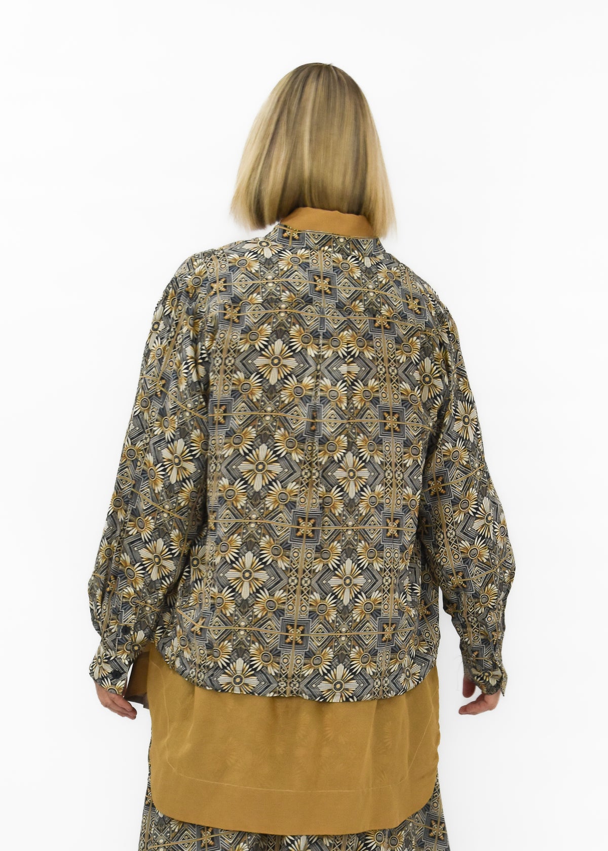 The Ritz Silk Shirt Jacket