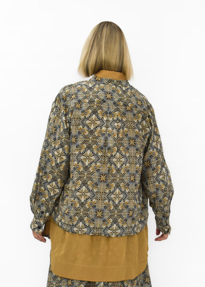 The Ritz Silk Shirt Jacket