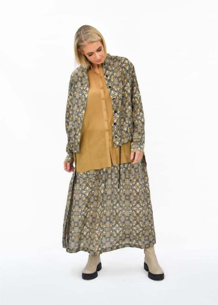 The Ritz Silk Shirt Jacket