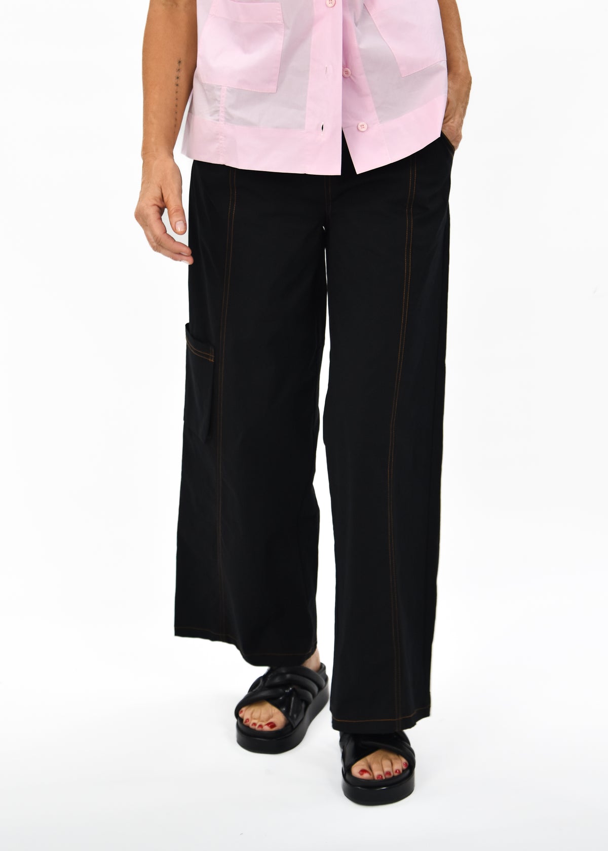 Hitcher Cotton  Pants