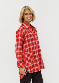 Check-ered Past Boyfriend Shirt
