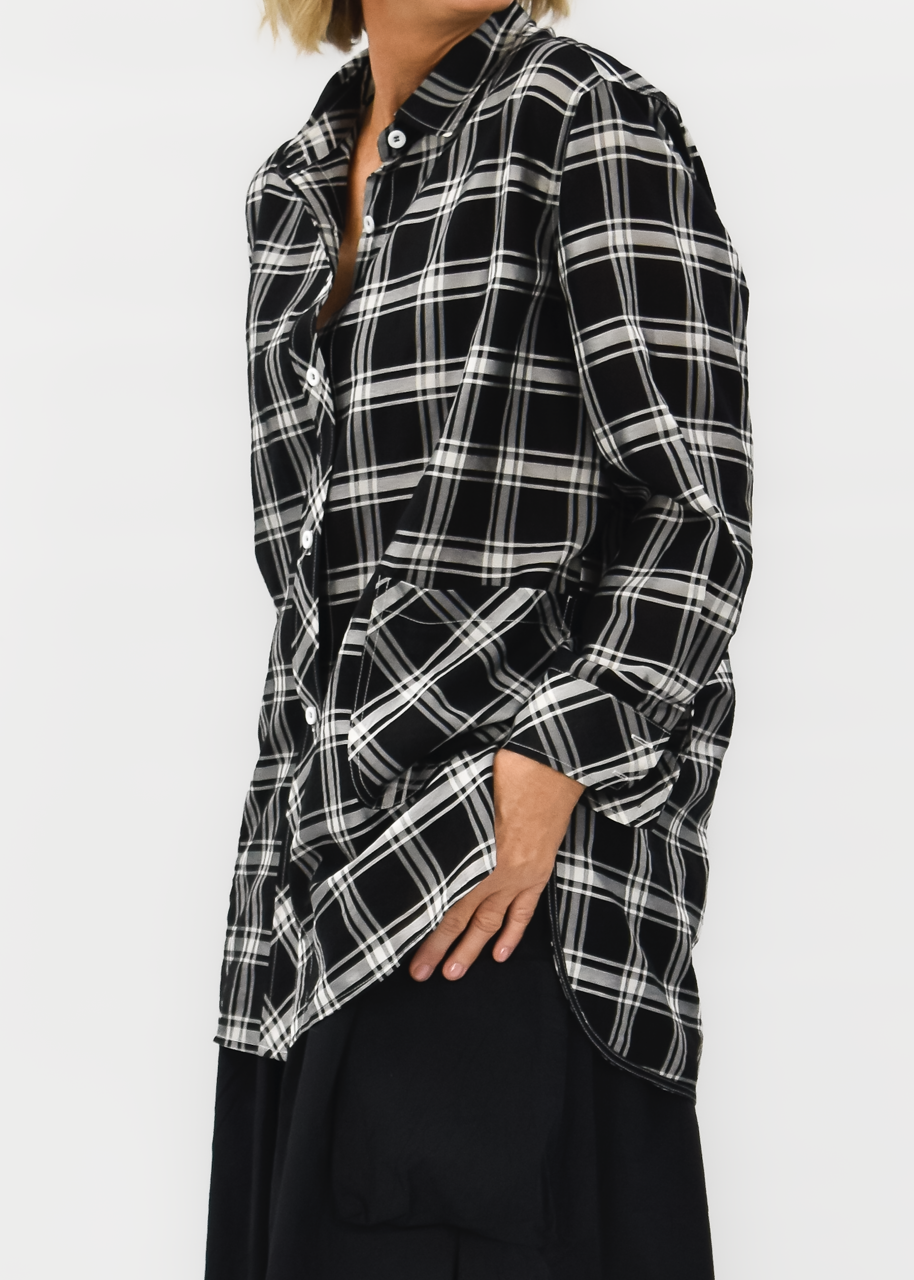 Check-ered Past Boyfriend Shirt