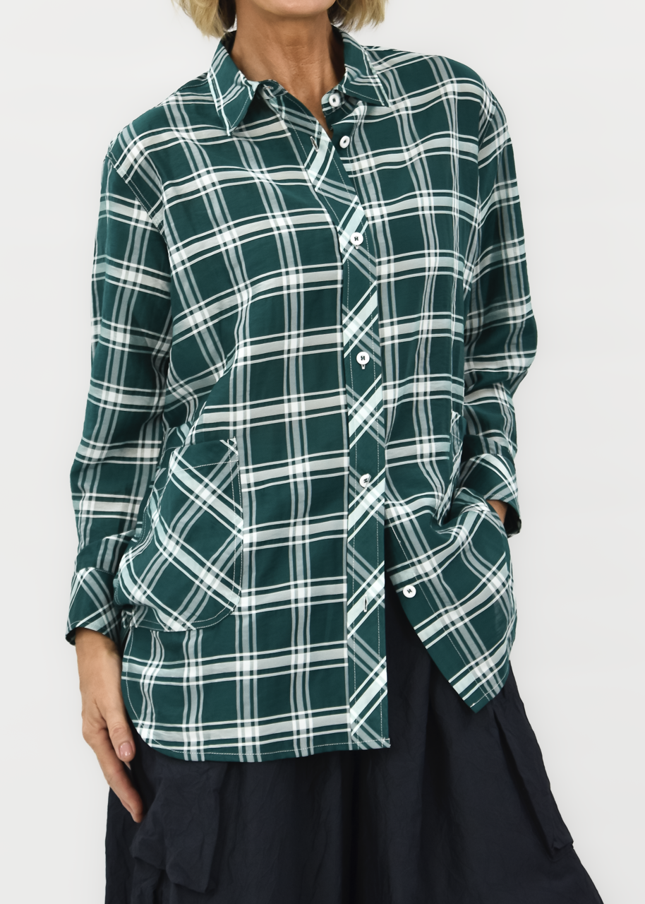 Check-ered Past Boyfriend Shirt