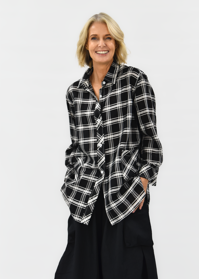 Check-ered Past Boyfriend Shirt