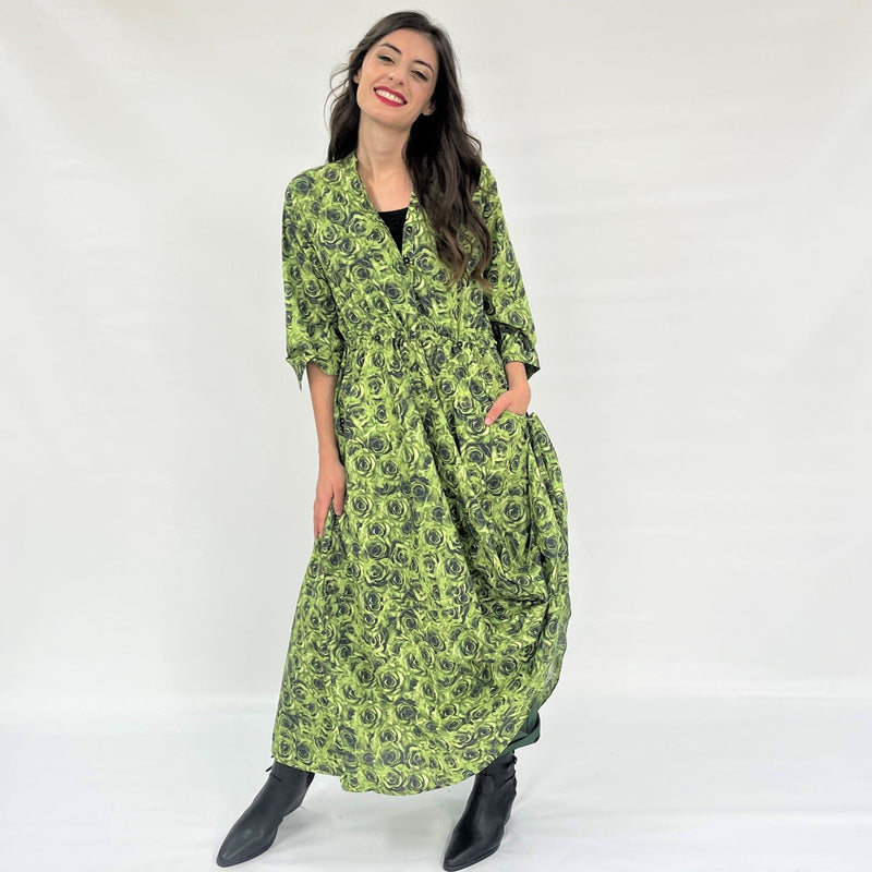 Arabella Dress Green