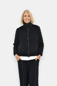 Blizzard Quilted Velvet Jacket