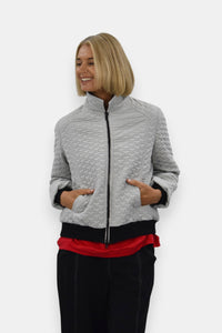 Blizzard Quilted Velvet Jacket