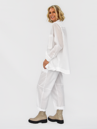 Love Coogee Pants - White - bounce sydney