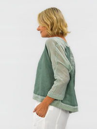 Moon Linen Top - bounce sydney 