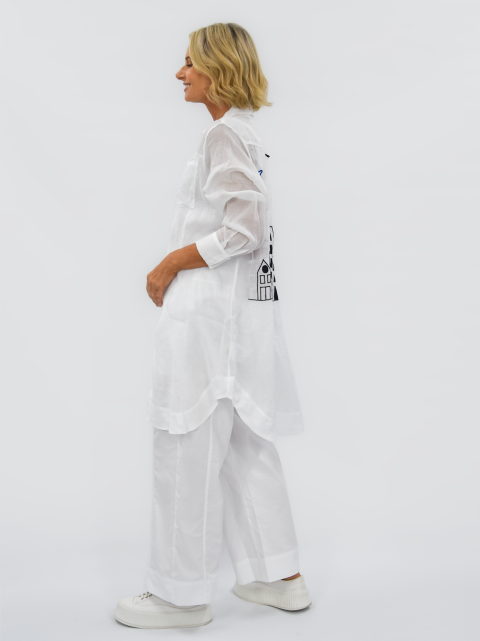 Moonlighting Linen Shirt - bounce sydney 