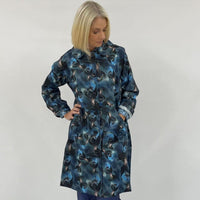 Papillon Coat/Dress Blue Butterly