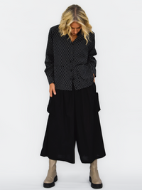 Spot Bronte Shirt Jacket - Black - bounce sydney