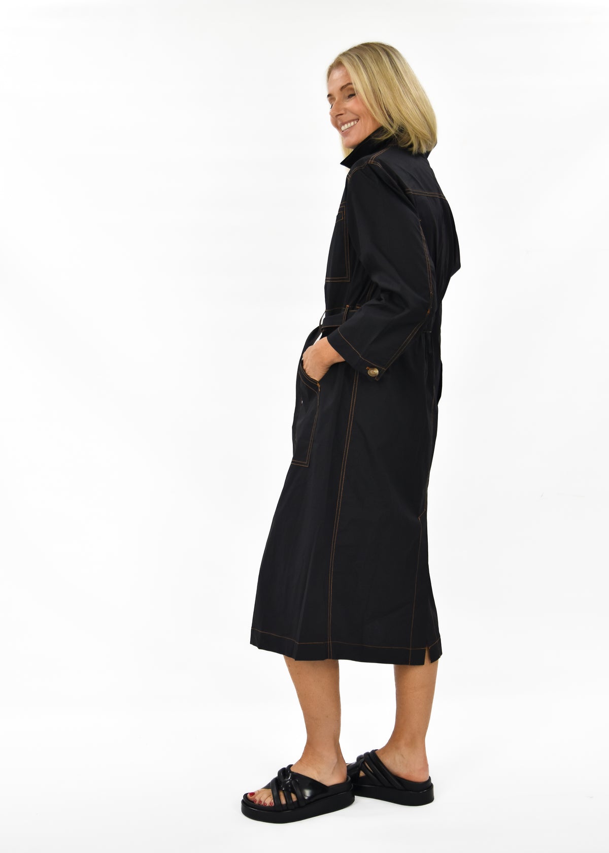 Gone Girl Trench Dress