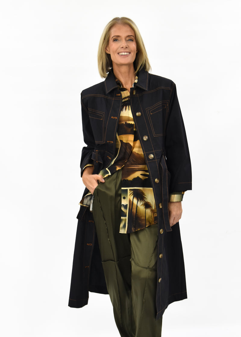 Gone Girl Trench Dress