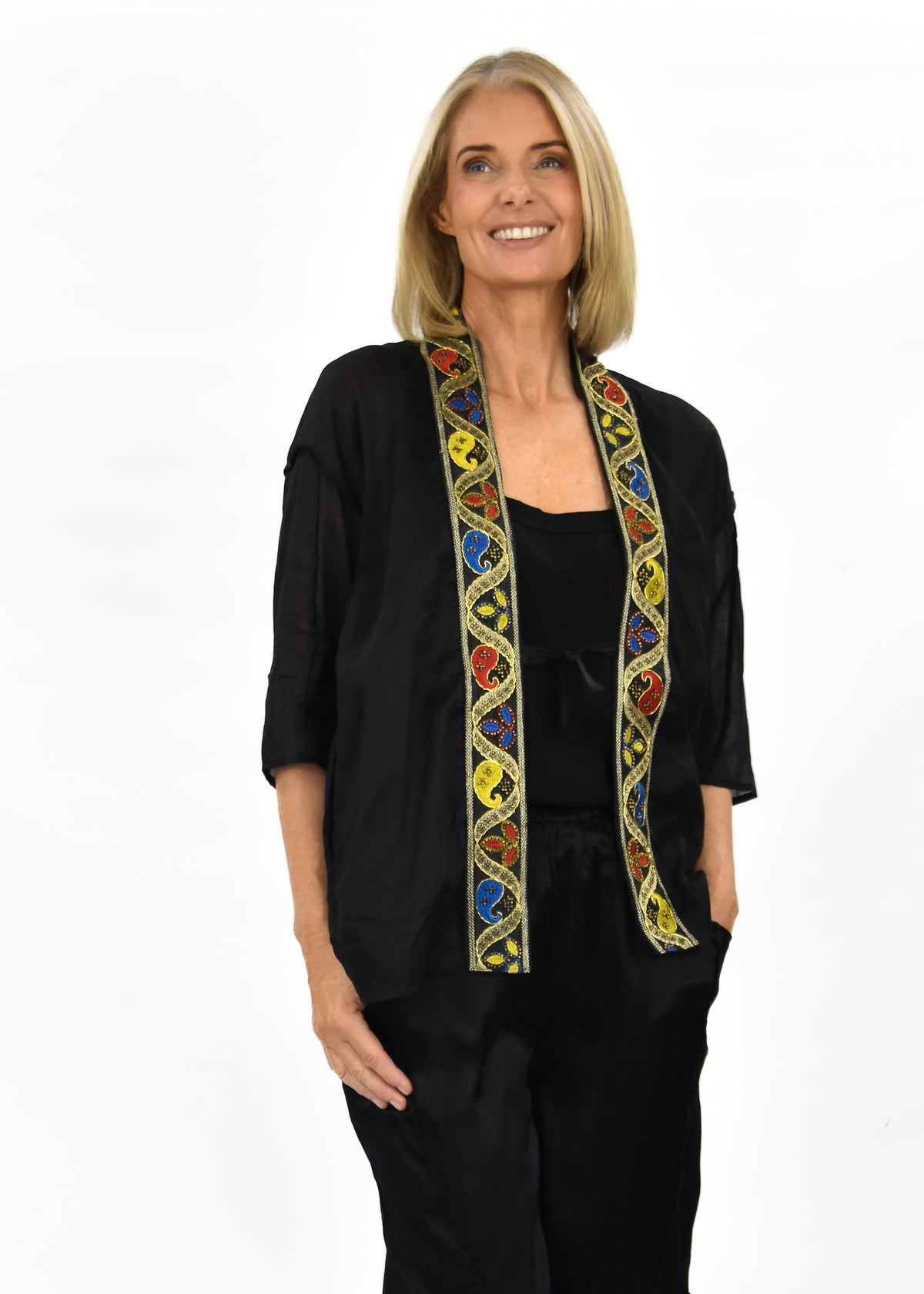 Harmony Linen Jacket