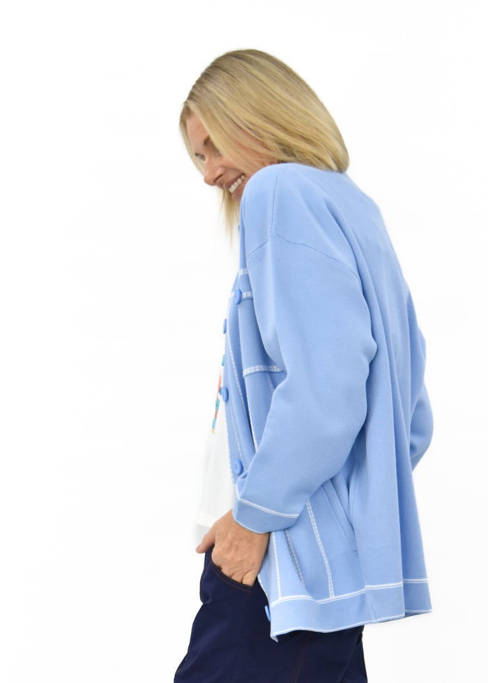 Muse Cardigan - Powder Blue