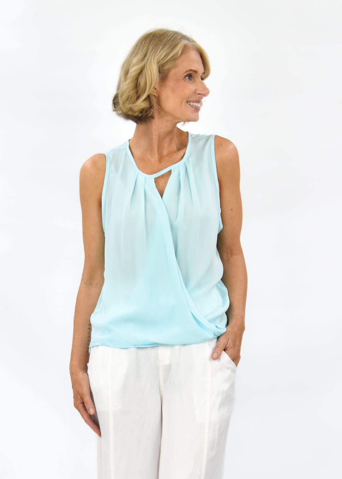 Petal Crossover Top
