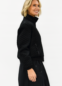 Blizzard Quilted Velvet Jacket