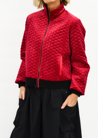 Blizzard Quilted Velvet Jacket