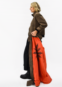 Blizzard Quilted Velvet Jacket