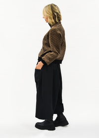 Blizzard Quilted Velvet Jacket