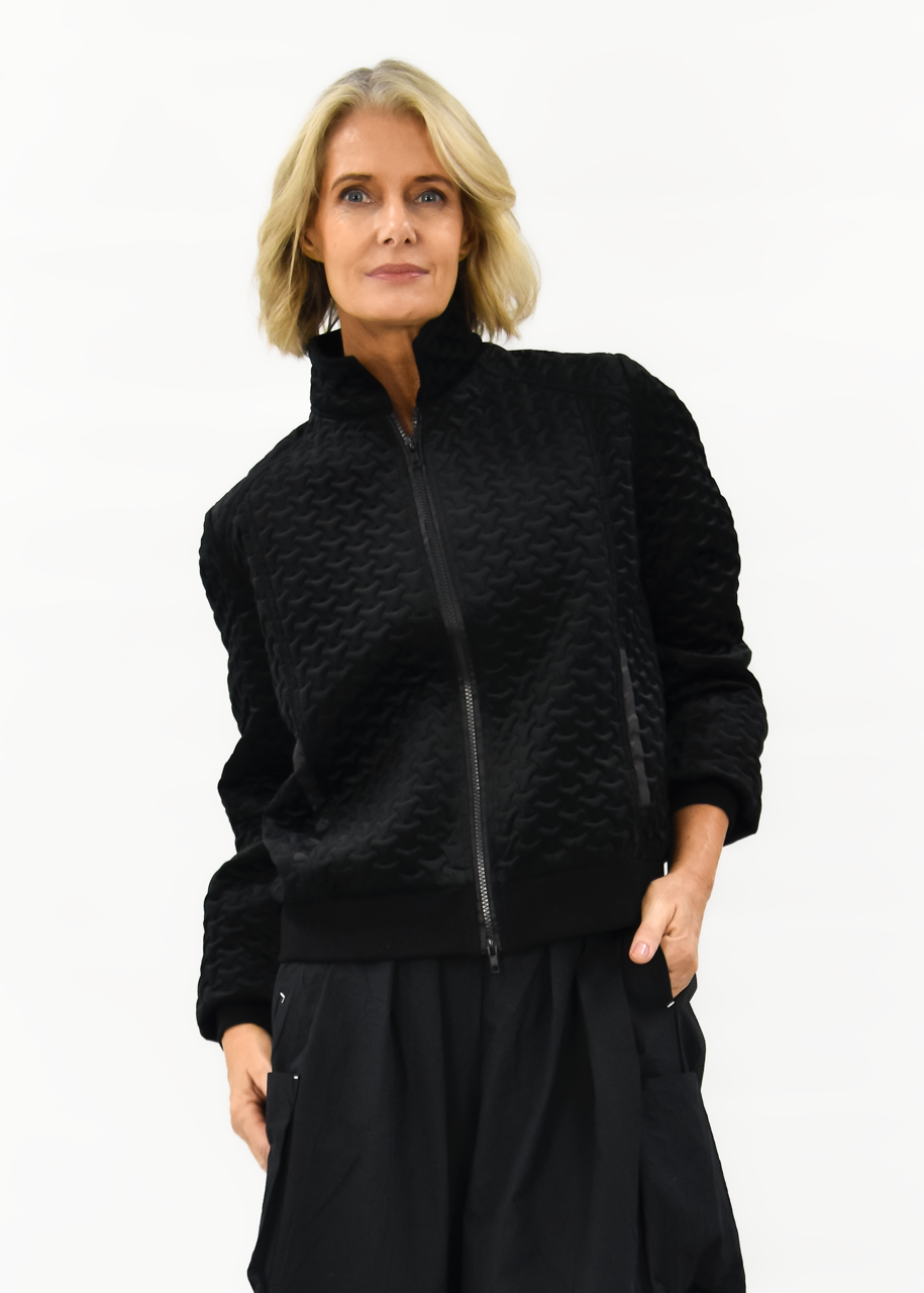 Blizzard Quilted Velvet Jacket
