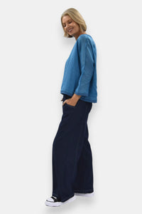 Riviera Linen Top