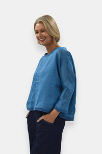 Riviera Linen Top