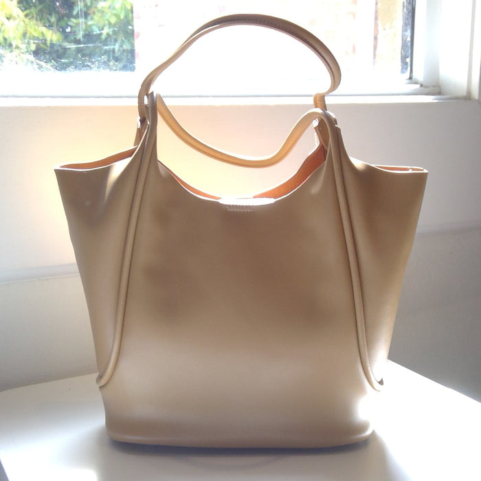 SMALL leather TOTE Summer Bag